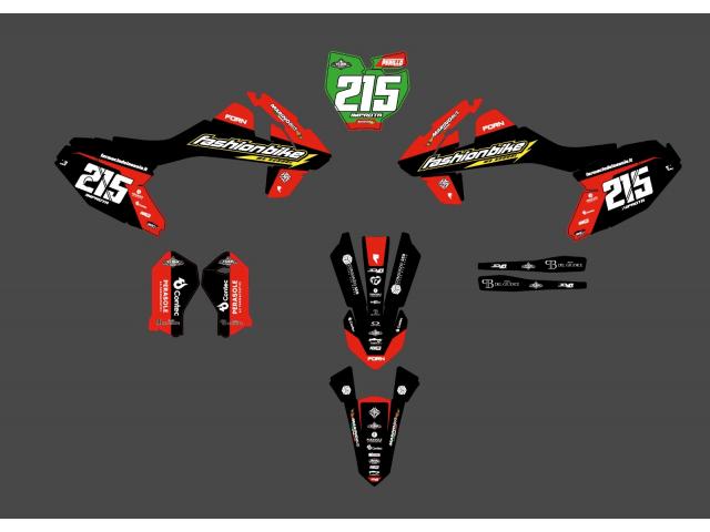 Grafiche Personalizzate FashionBike Red Gas Gas MC 65